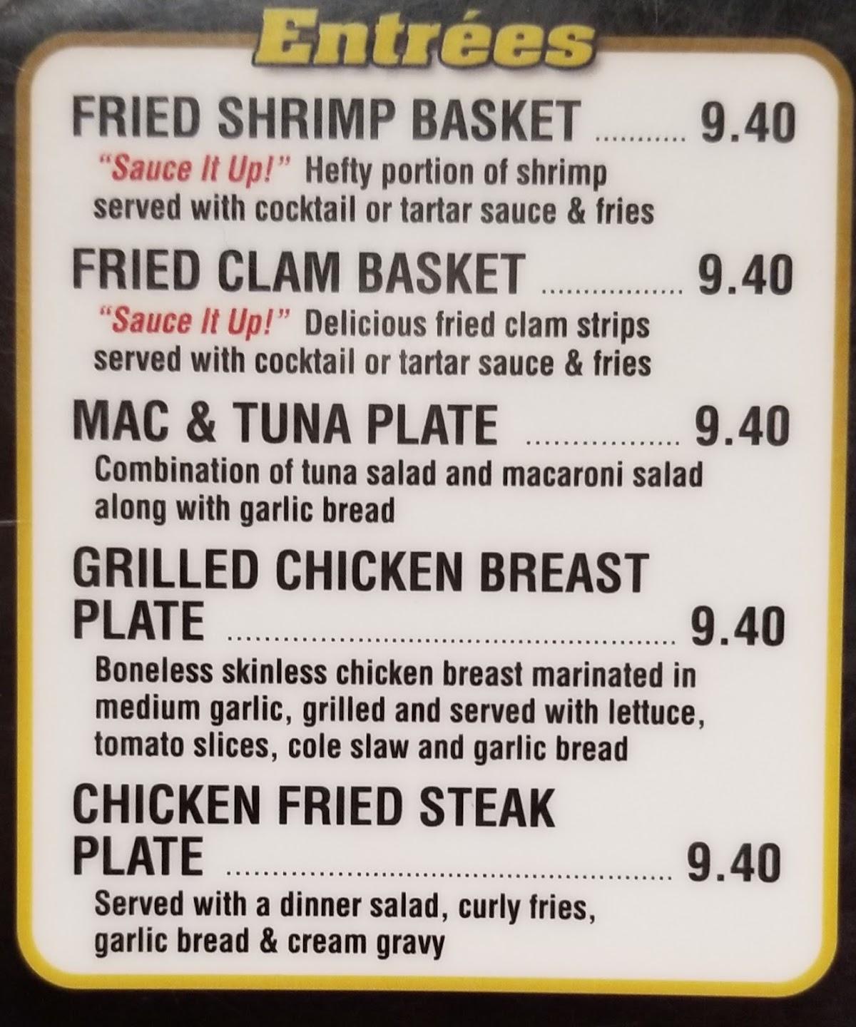 Menu at WingsNThings 290 restaurant, Houston, Northwest Fwy