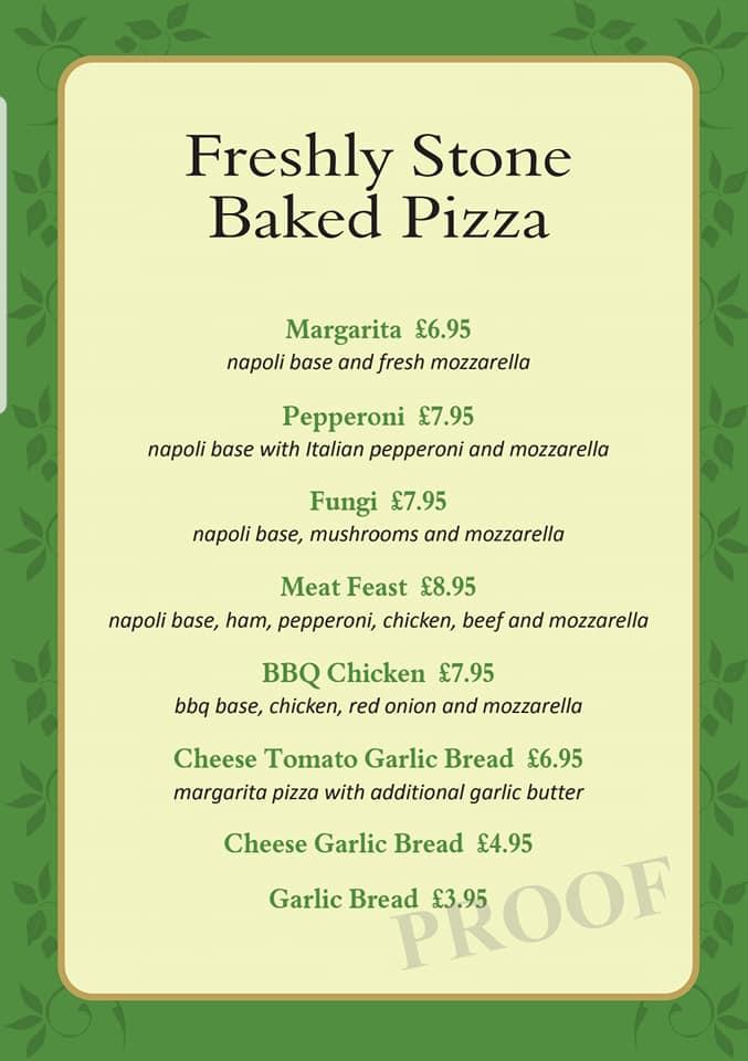 Menu at Ash Tree pub & bar, Spennymoor, Carr Ln