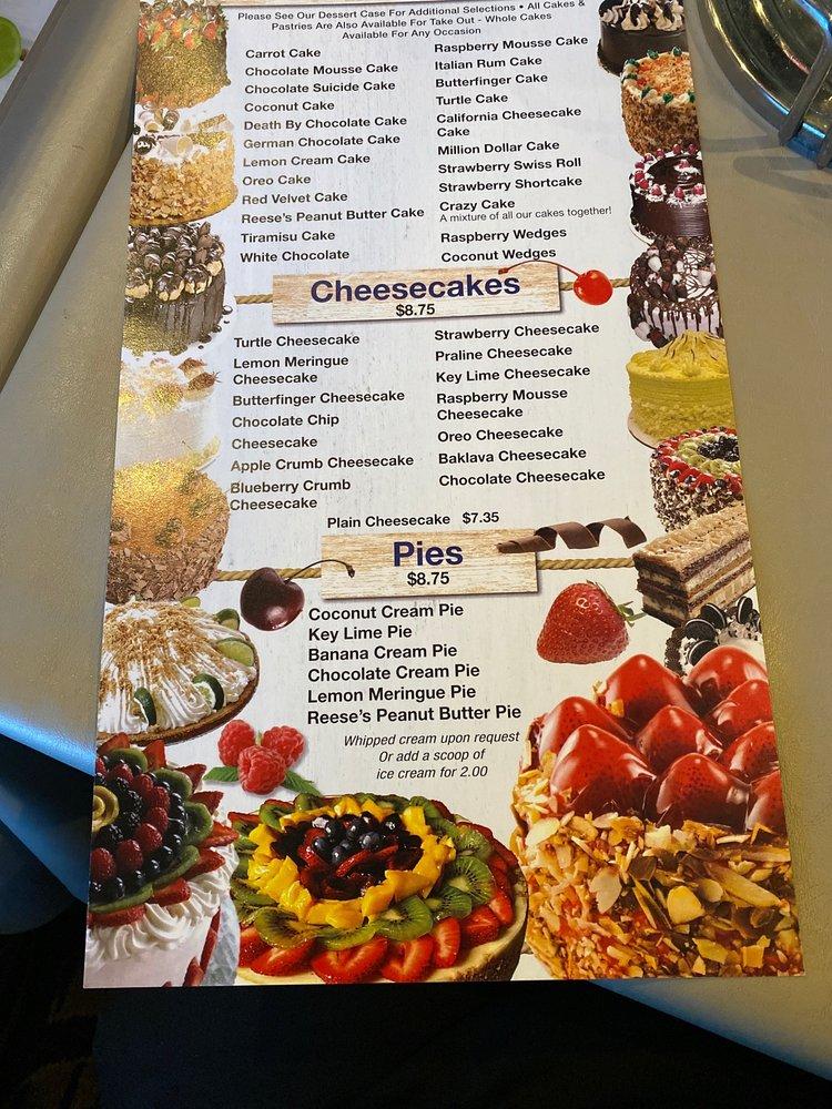 Menu at Marietta Fish Market restaurant, Marietta