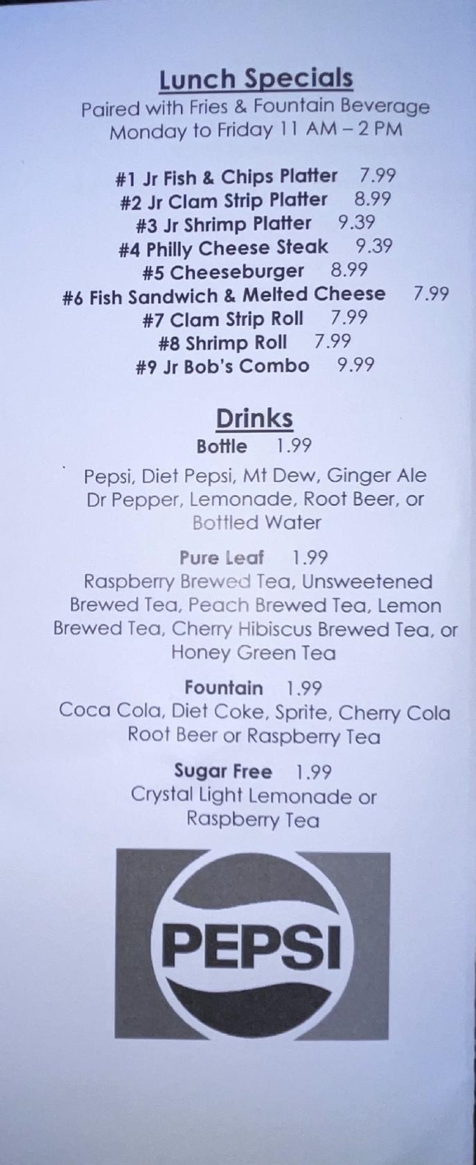Menu at The Crazy ClamDigger Waterbury LLC restaurant, Waterbury, 835