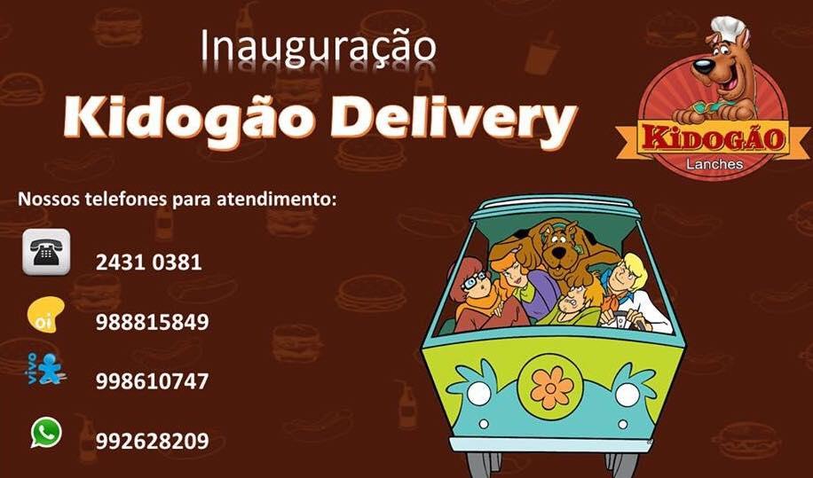 Kidogão Lanches Cardápio - Delivery de Lanches em Piraí