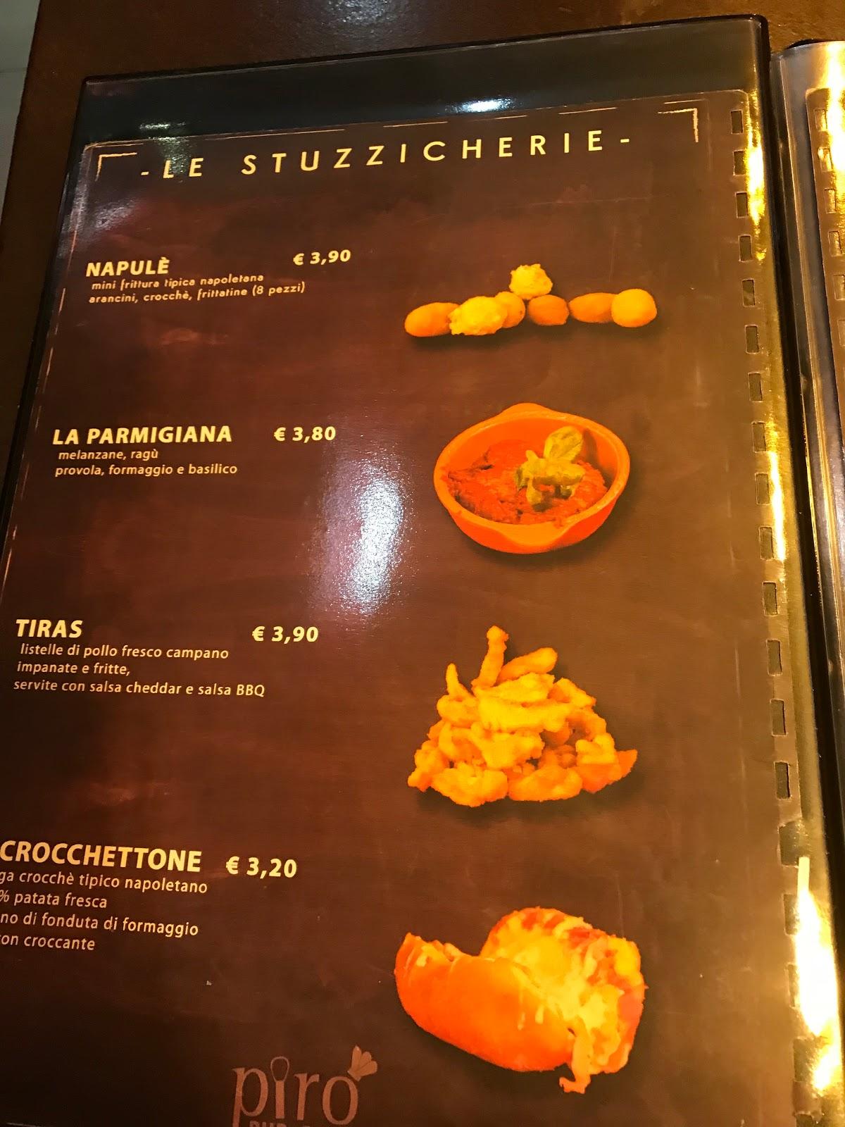 Menu di Pirò Cafe 
