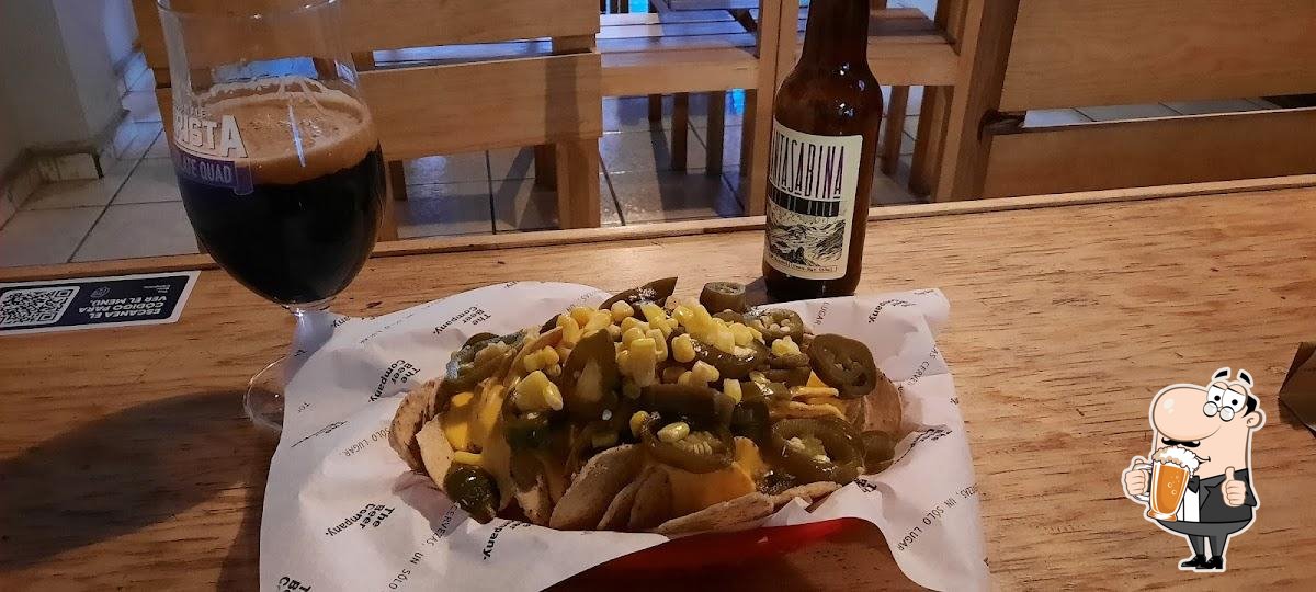 Pub y bar The Beer Company Zacatecas, Zacatecas Carta del restaurante