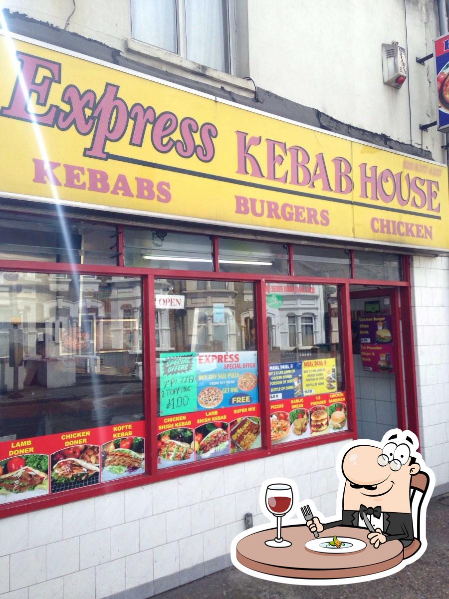 Express Kebab House, 260 Plumstead High St in London Restaurant menu
