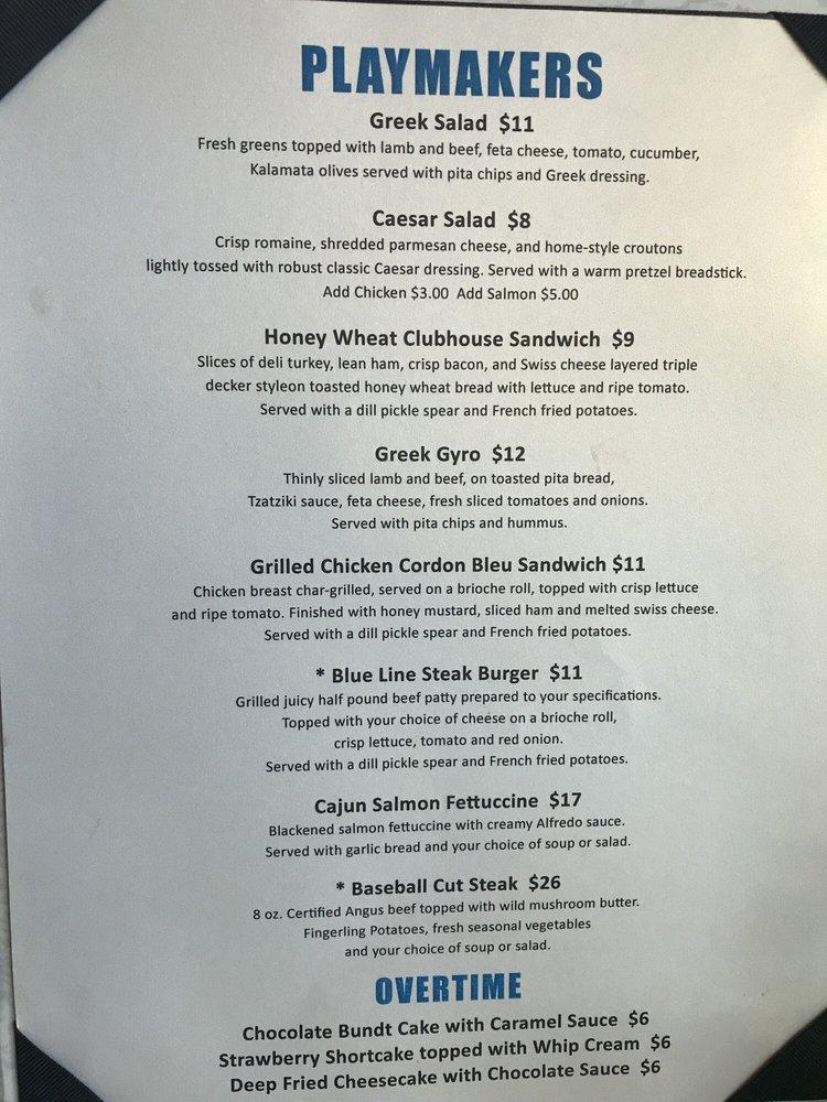 Menu at Wheelhouse pub & bar, Kennewick