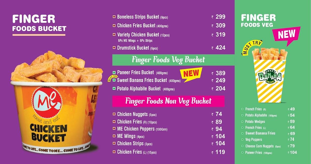 Menu at meat and eat ooty, Ooty