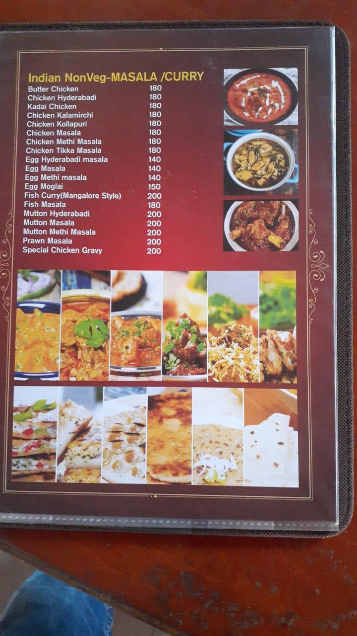Embassy Sportsbar menu