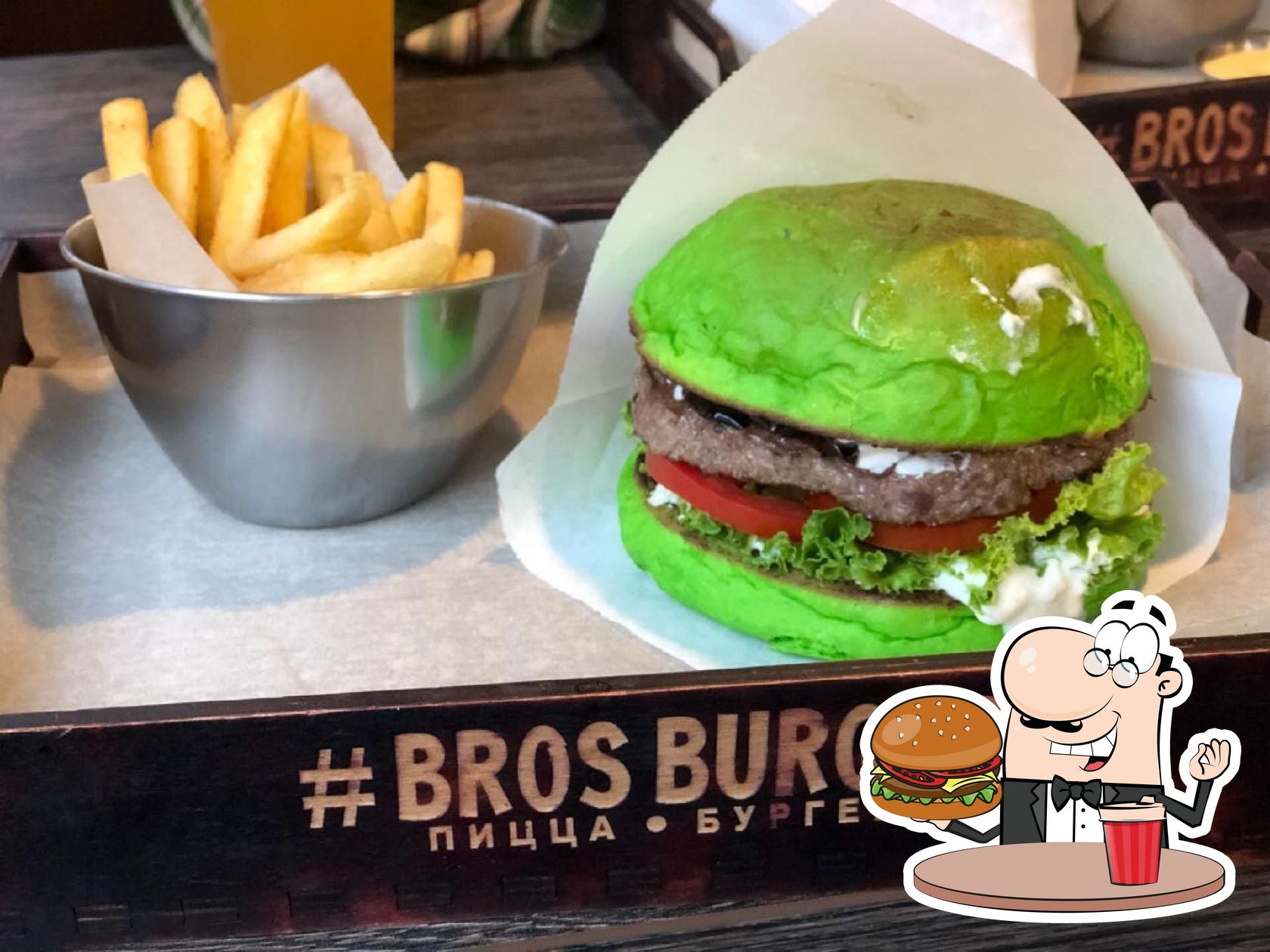 Фастфуд Bros Burgers, Санкт-Петербург, Khudozhnikov Avenue - Меню и отзывы  о ресторане