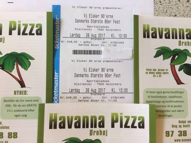 Havanna pizzeria, Ørnhøj Restaurant menu reviews