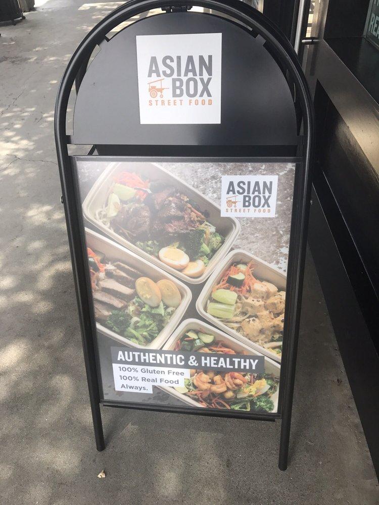 Menu at Asian Box restaurant, Palo Alto, 855 El Camino Real