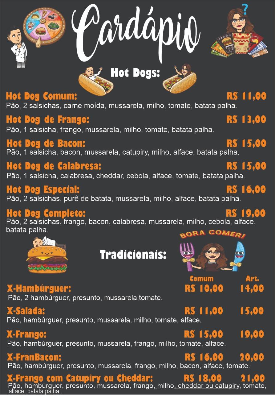 Menu Em Hamburgueria Ragnarok Pub Bar Apucarana