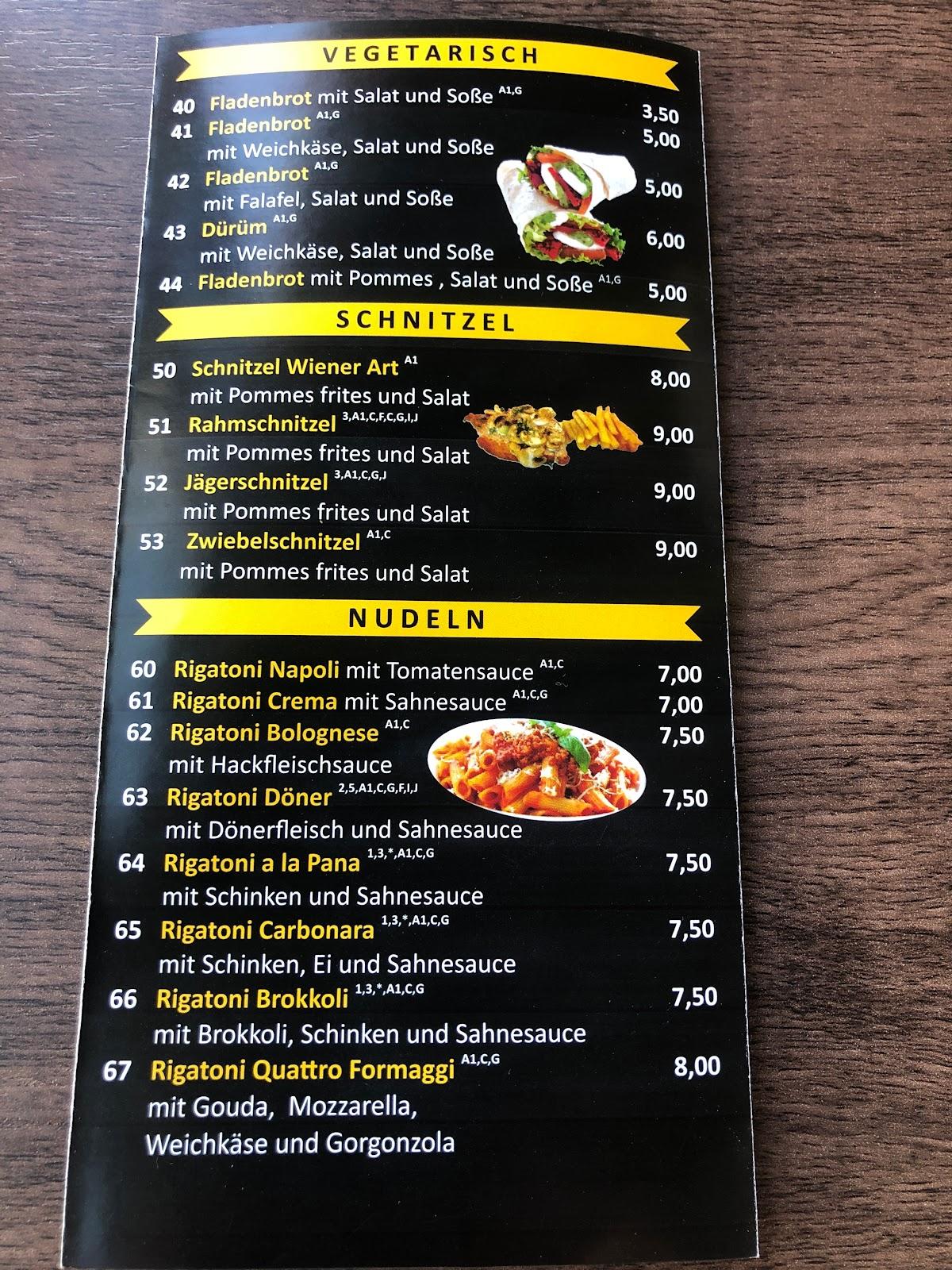 Speisekarte von Max Döner restaurant, Staufenberg