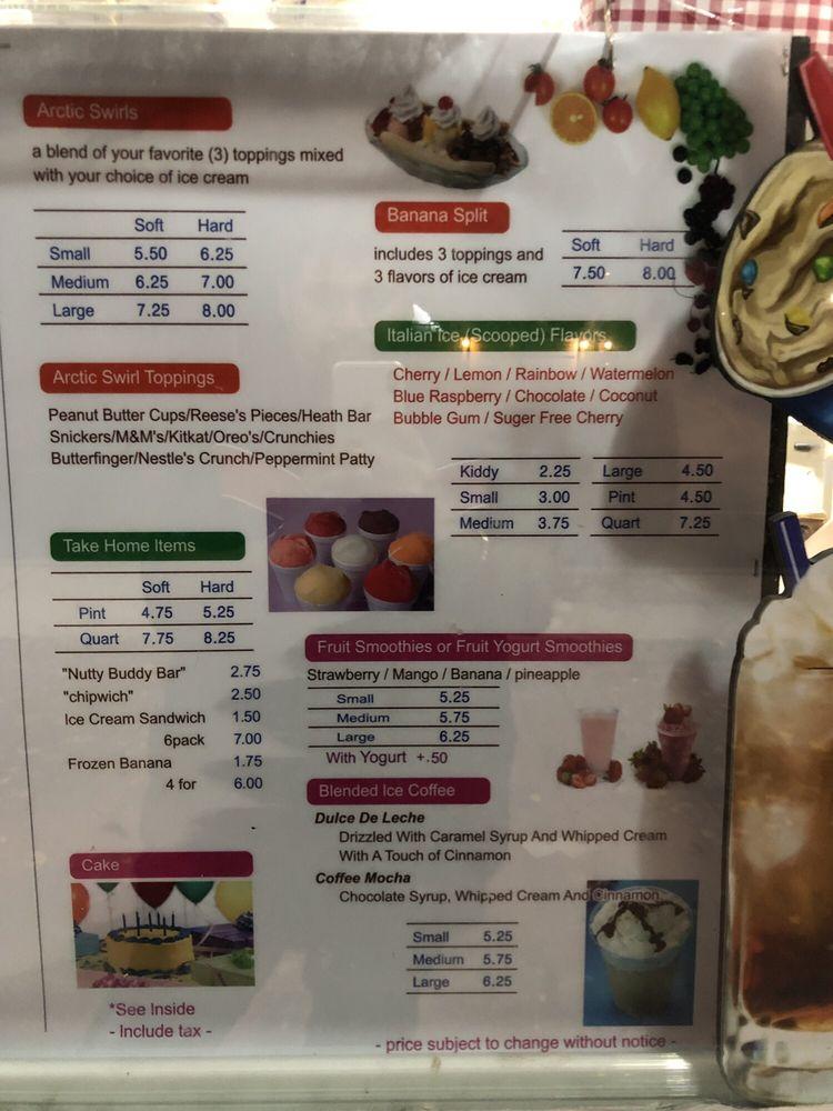Menu at Dairy Deluxe pub & bar, Highland Park