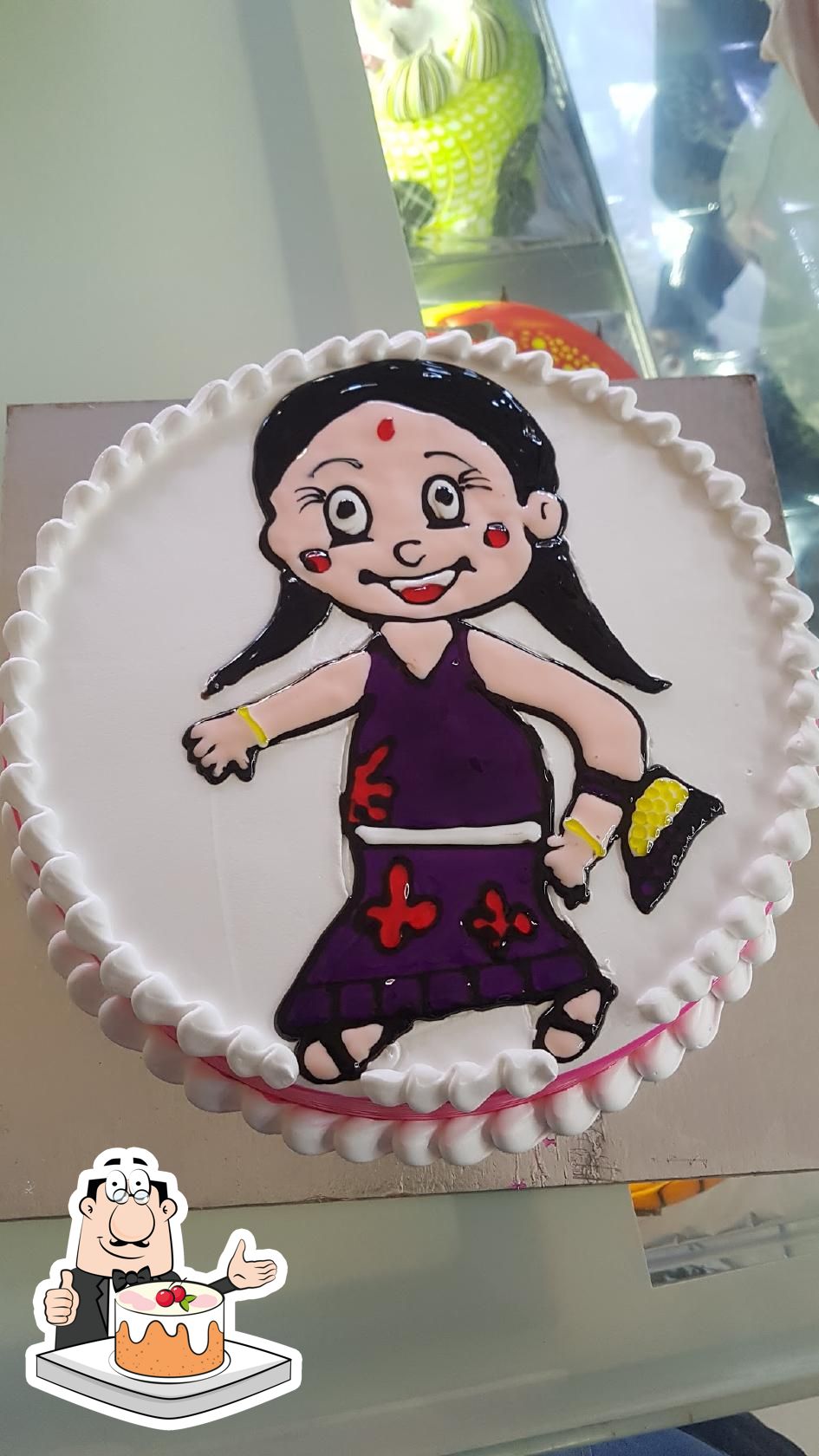 3/Pounds Chhota Bheem decoration design cake recipe video| Chhota Bheem cake  kaise banaen full video - YouTube