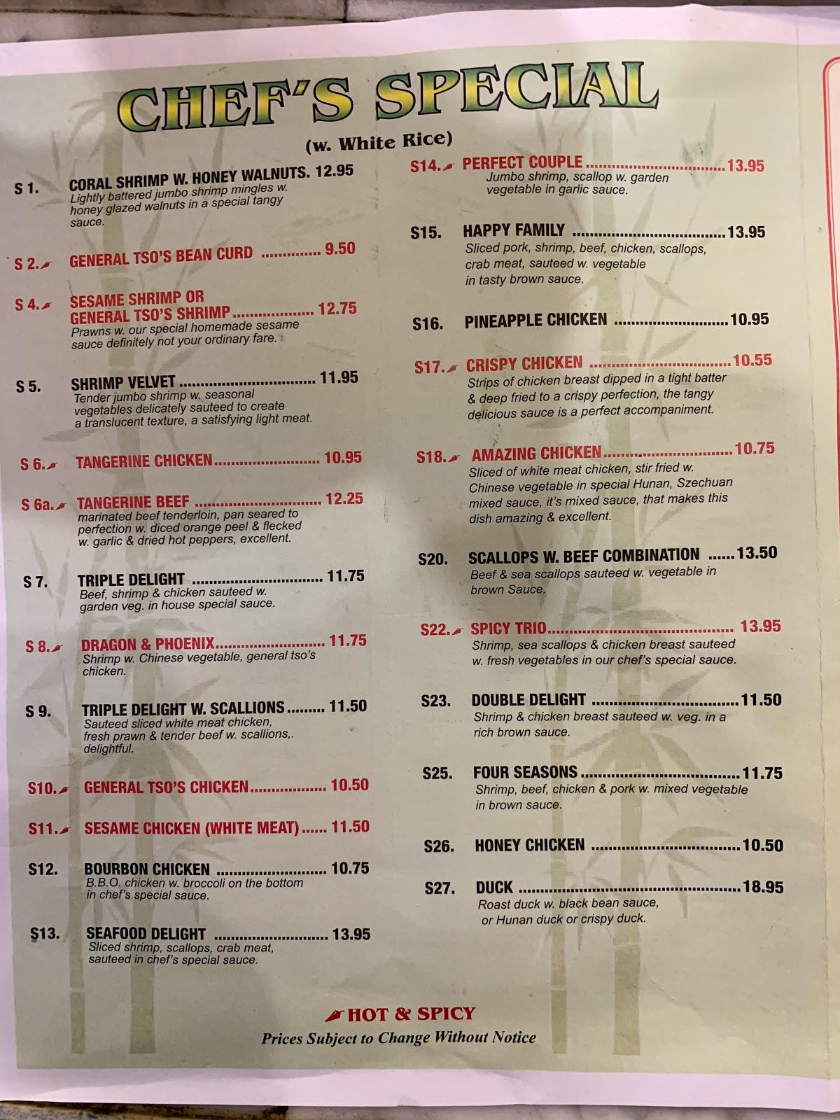 Menu At China King Chinese Restaurant Hamilton Township Quakerbridge Rd   R921 Menu China King Chinese Restaurant 2021 09 4 