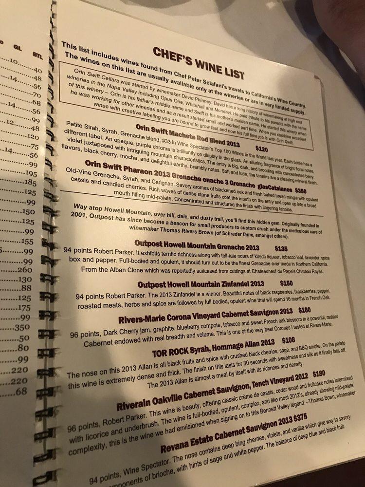 Menu at Ruffino's Italian Restaurant, Baton Rouge, Highland Rd