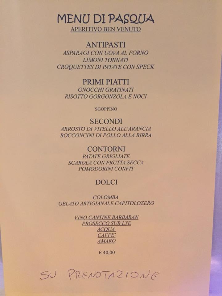 Menu di Capitolo 0 