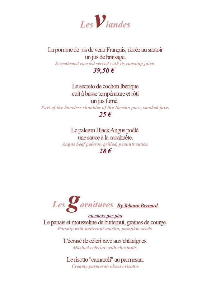 Menu Au Le Crypto Restaurant Reims Pl Du Forum