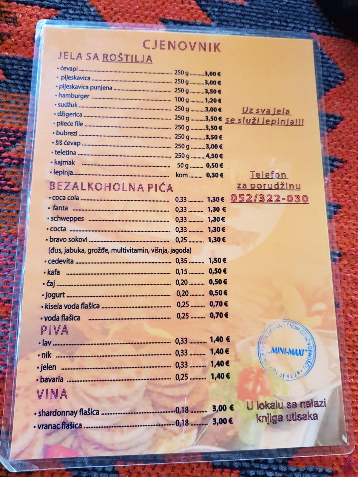 Vegetarian Fast Food Menu List