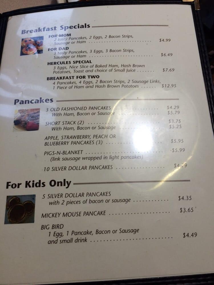 Menu at Windmill Family Restaurant, Peotone