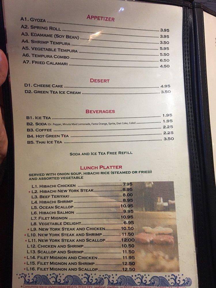 Menu At Asian Garden Restaurant Alamogordo