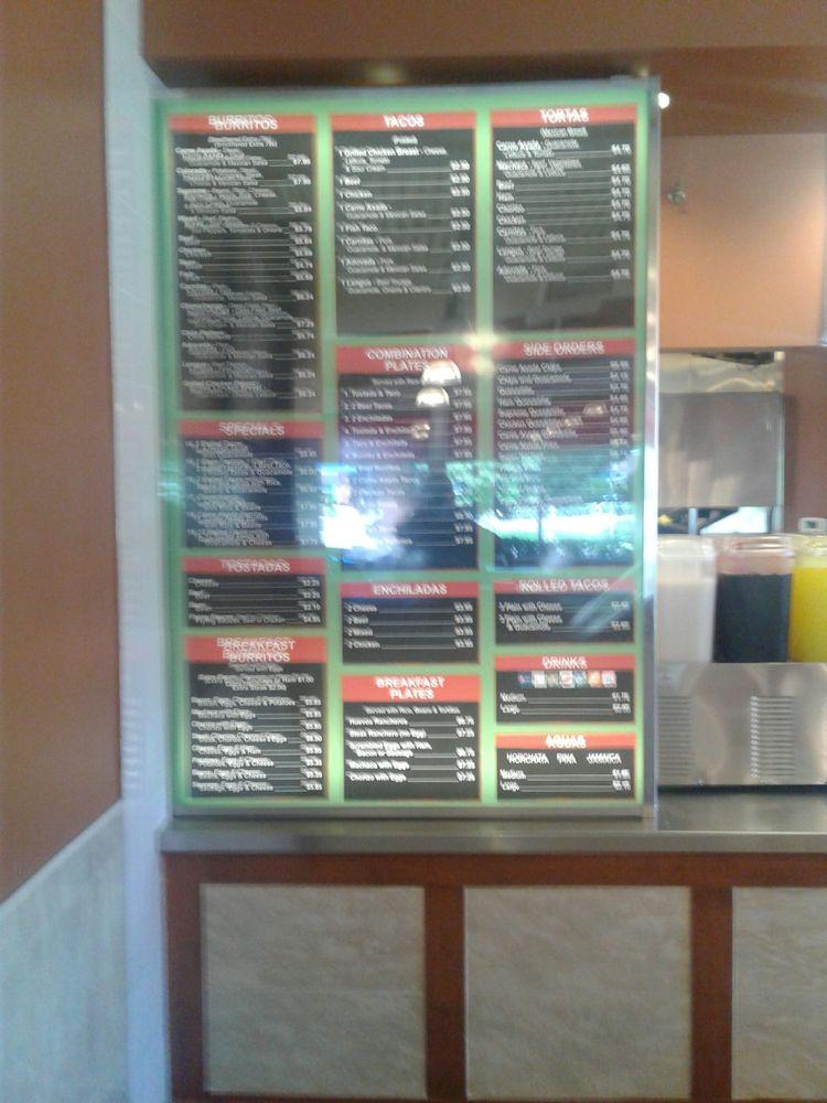 Menu At Taco Star Fast Food Aurora