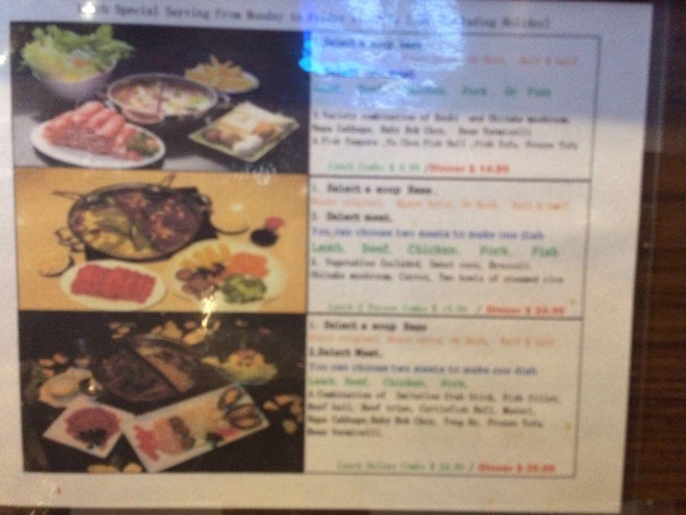 Menu at Happy Lamb Hot Pot, Grand Prairie restaurant, Grand Prairie