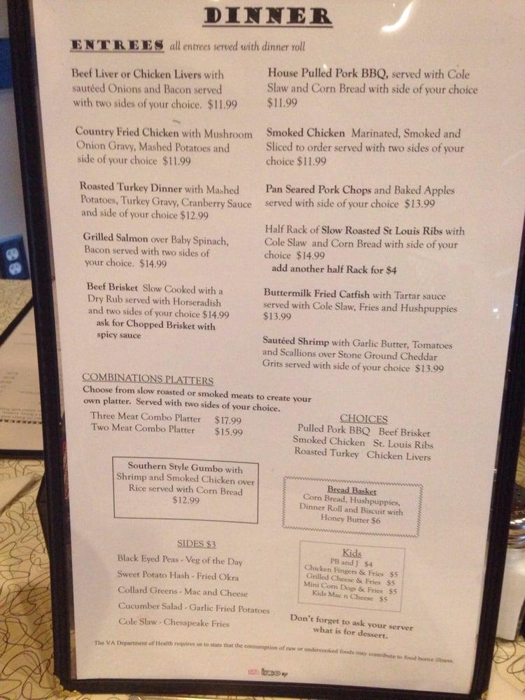 Menu At Honey Butter S Kitchen Monticello Ave Restaurant Williamsburg   R930 Menu Honey Butters Kitchen Monticello Ave 2022 09 