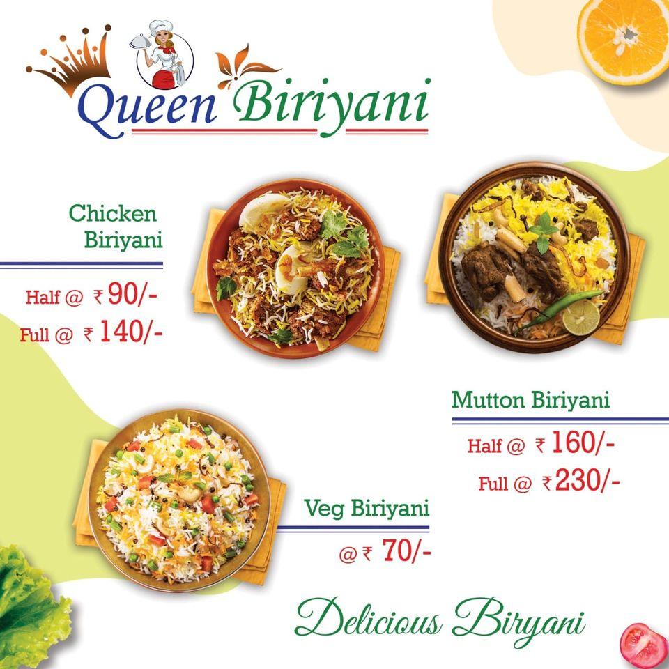 Queen Foods menu