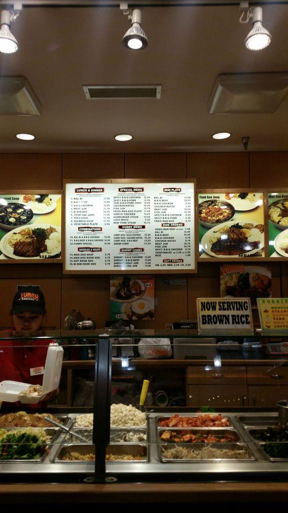 Menu at Yummy Korean BarBQ Pearlridge, Aiea, 981005 Moanalua Rd 622