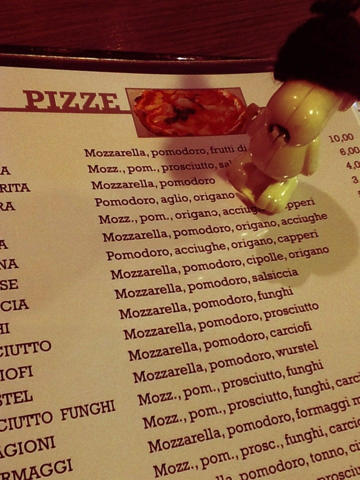 Menu di Capri 
