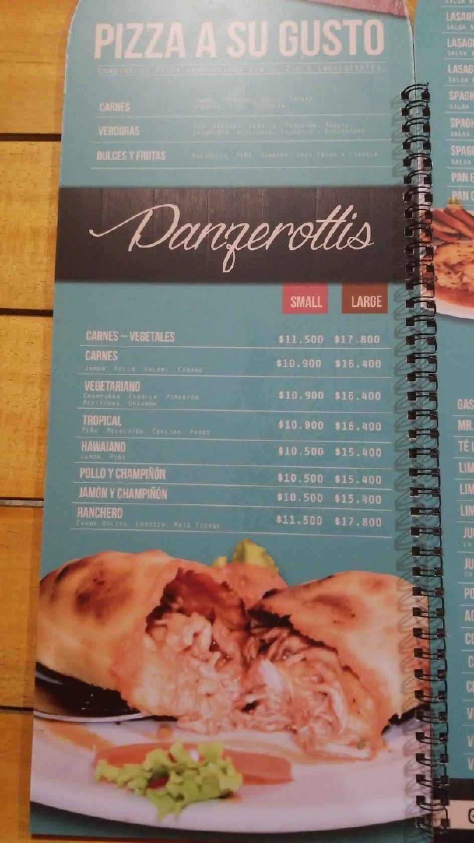 Carta del restaurante Pizza Show, Duitama, Carrera 12 No. 17a 19