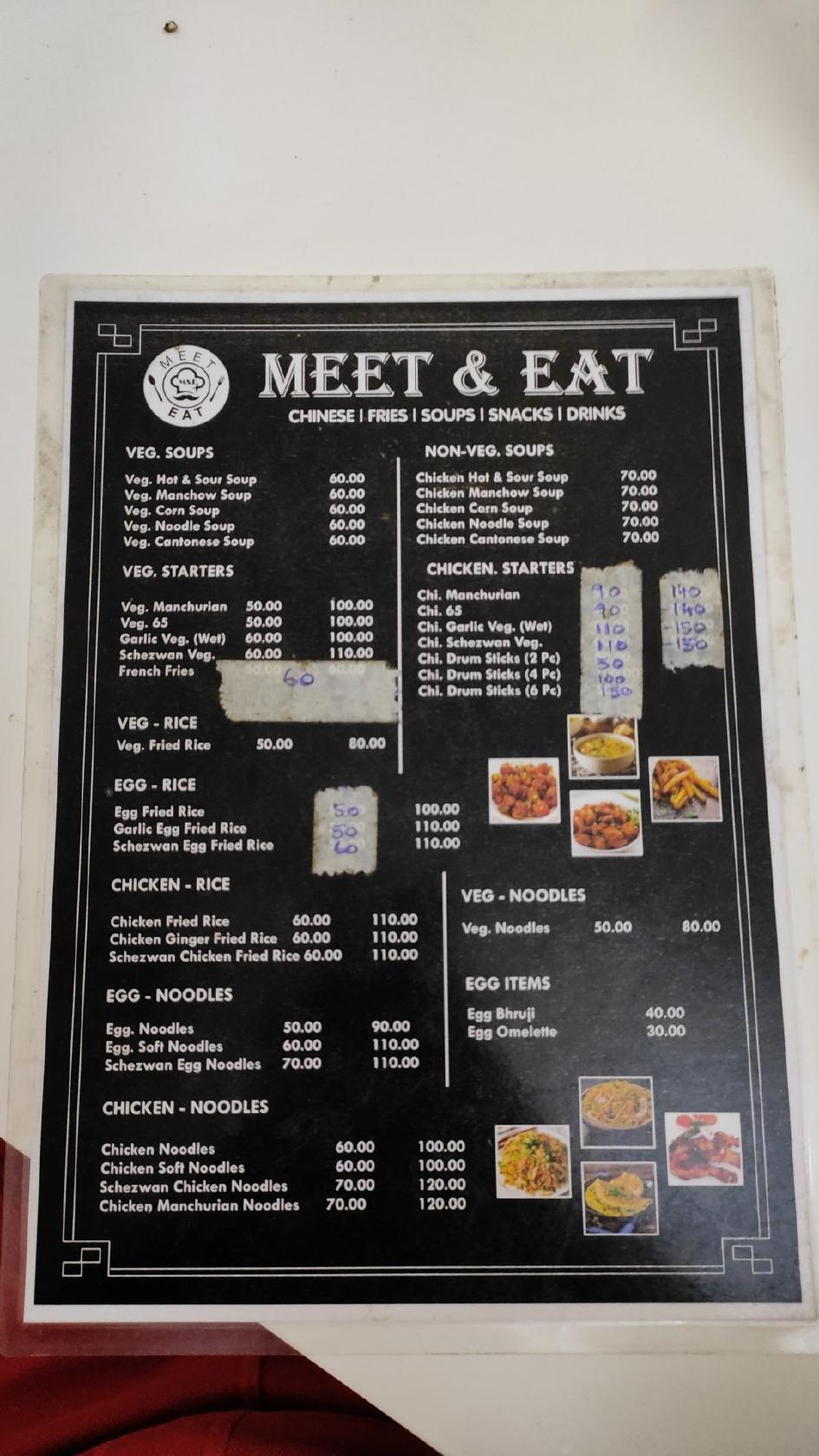 Menu At Meet And Eat Hyderabad