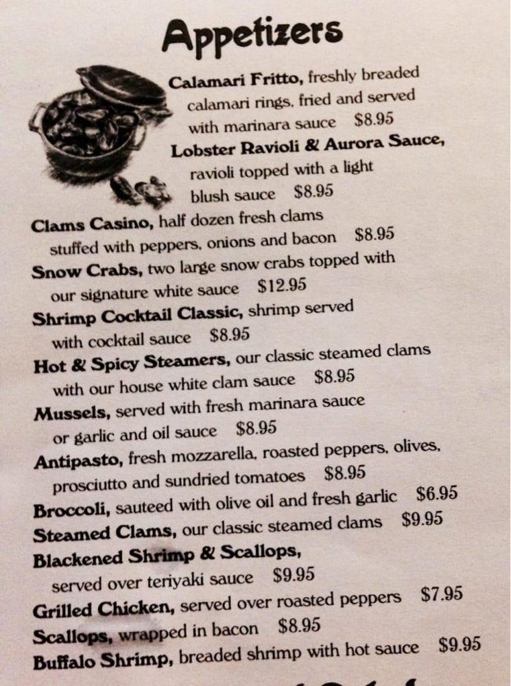 Menu At Village Pub And Package Goods Tabernacle 5545