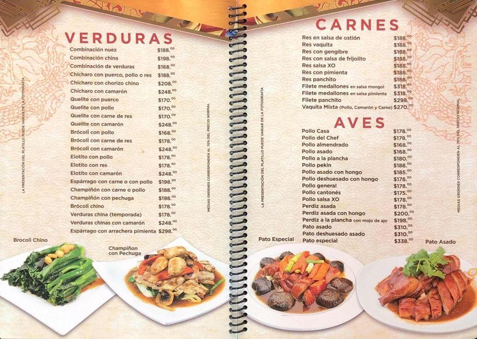 Menu at Rincon De Panchito Plaza Sendero restaurant, Mexicali, BLVD ...