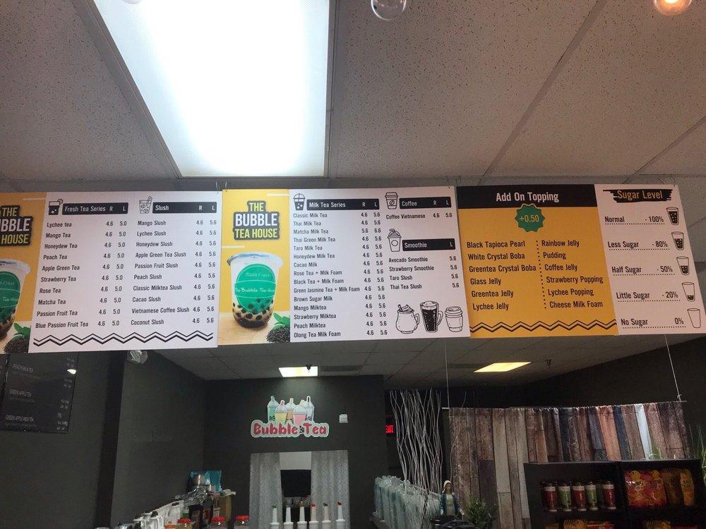 Carta del pub y bar Bubble Tea House, West Palm Beach