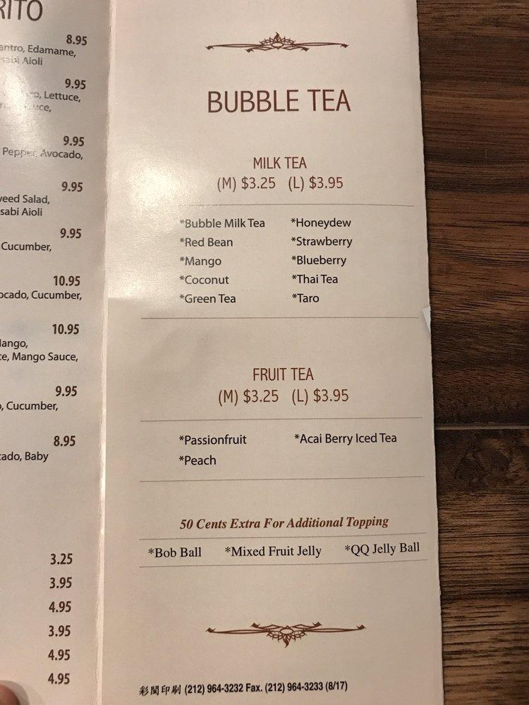 Menu at Kondu restaurant, State College