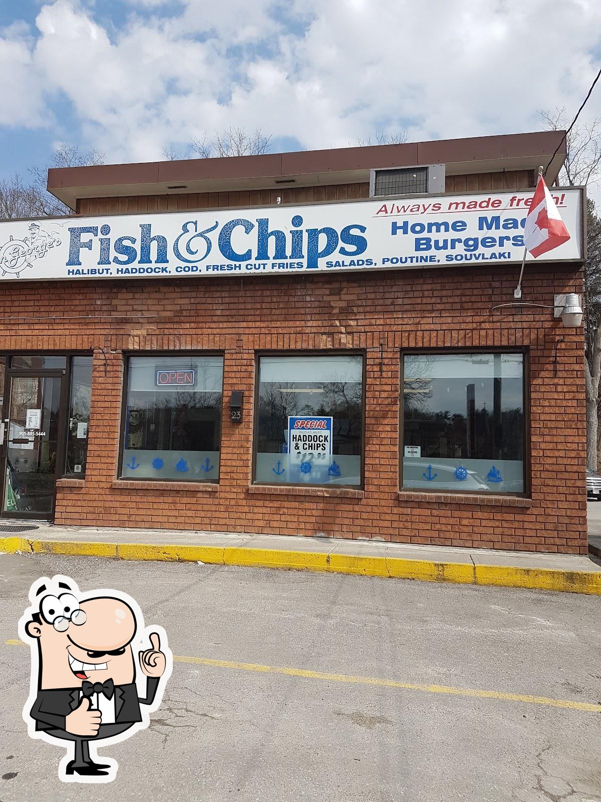 Captain Georges Fish & Chips restaurant, Port Hope - Menu du restaurant et  commentaires