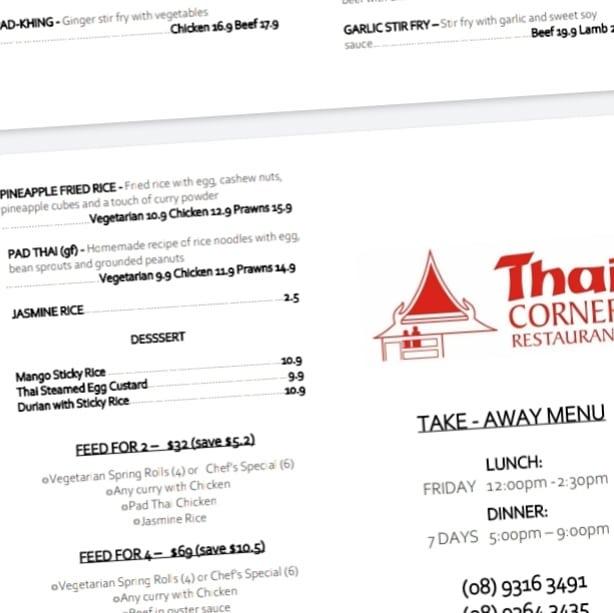 R94b Thai Corner Restaurant Menu 2023 02 