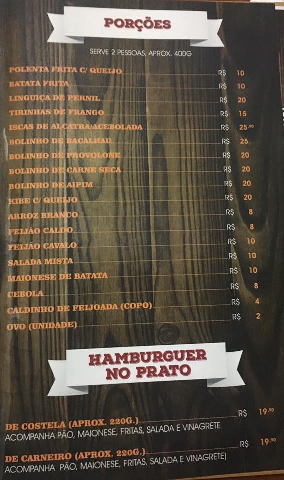 Menu Em Tobias Gastronomia Restaurante Curitiba