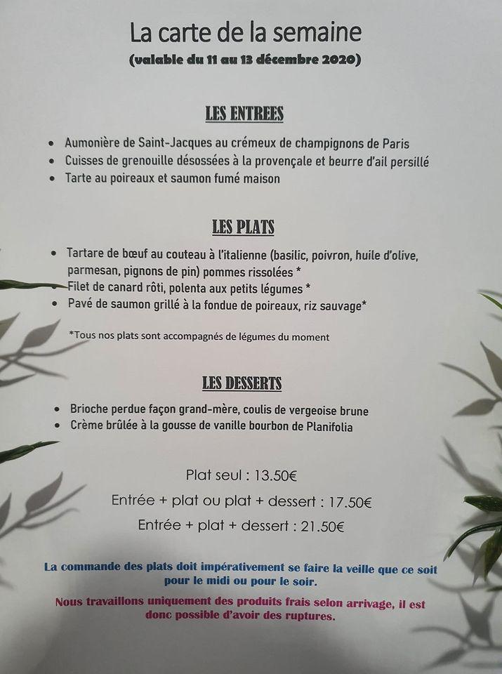 Menu au L'Esprit de Famille restaurant, Loos