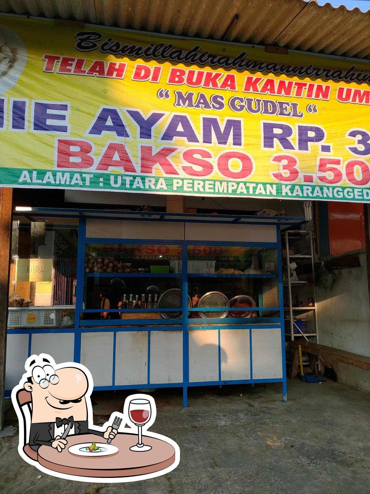 Restaurante Kantin Umum Mie Ayamand Bakso Mas Gudel Kebonan