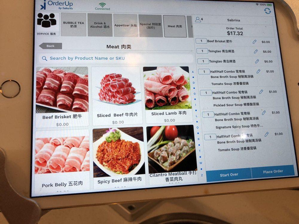 Menu at HOT POT CITY restaurant, Rockville