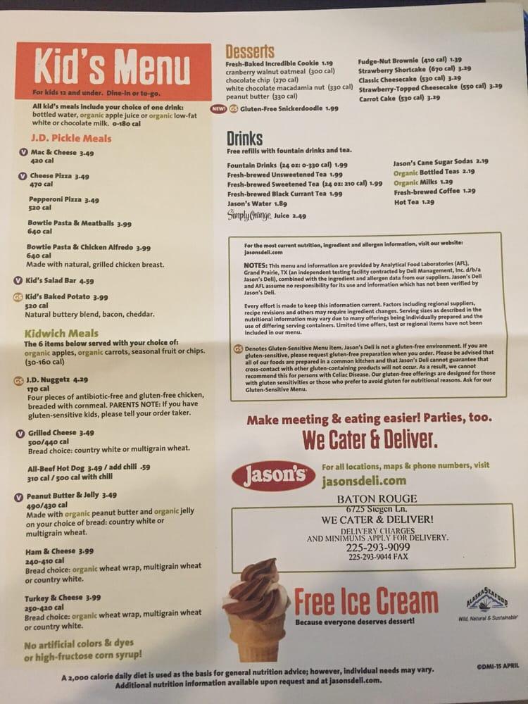 Jason S Deli Nutrition Chart Besto Blog