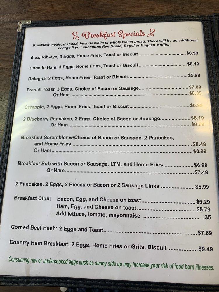 Menu At Weasie S Kitchen Restaurant Waynesboro   R961 Menu Weasies Kitchen 2022 08 