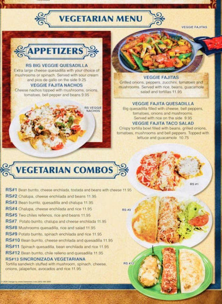 Menu at El Cazador Mexican Restaurant, Fayetteville, Skibo Rd