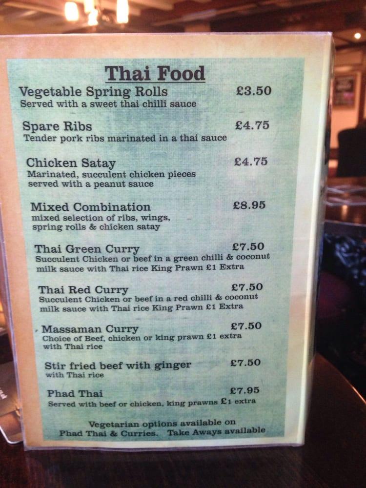 Menu at Boars Head pub & bar, Blackpool, 38 Preston Old Rd