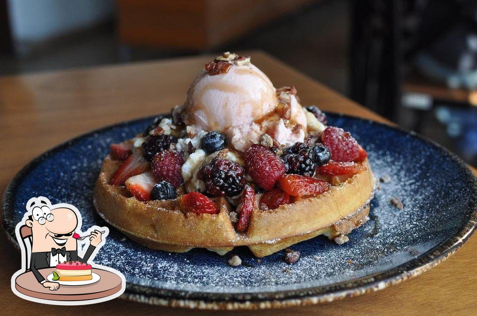 Little Waffle Street restaurant, Pachuca, Av. del Palmar 106