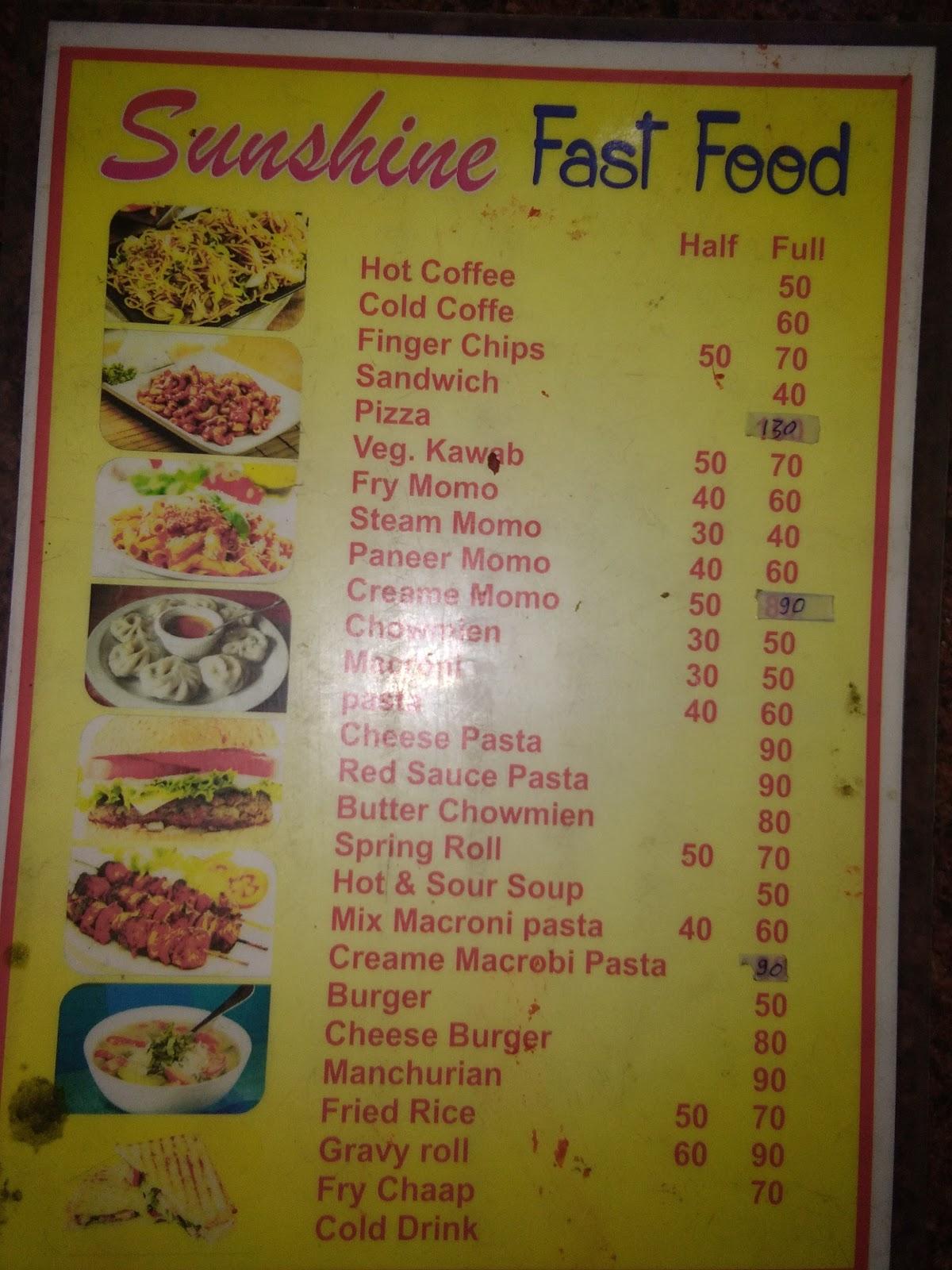 menu-at-sunil-fast-food-rishikesh