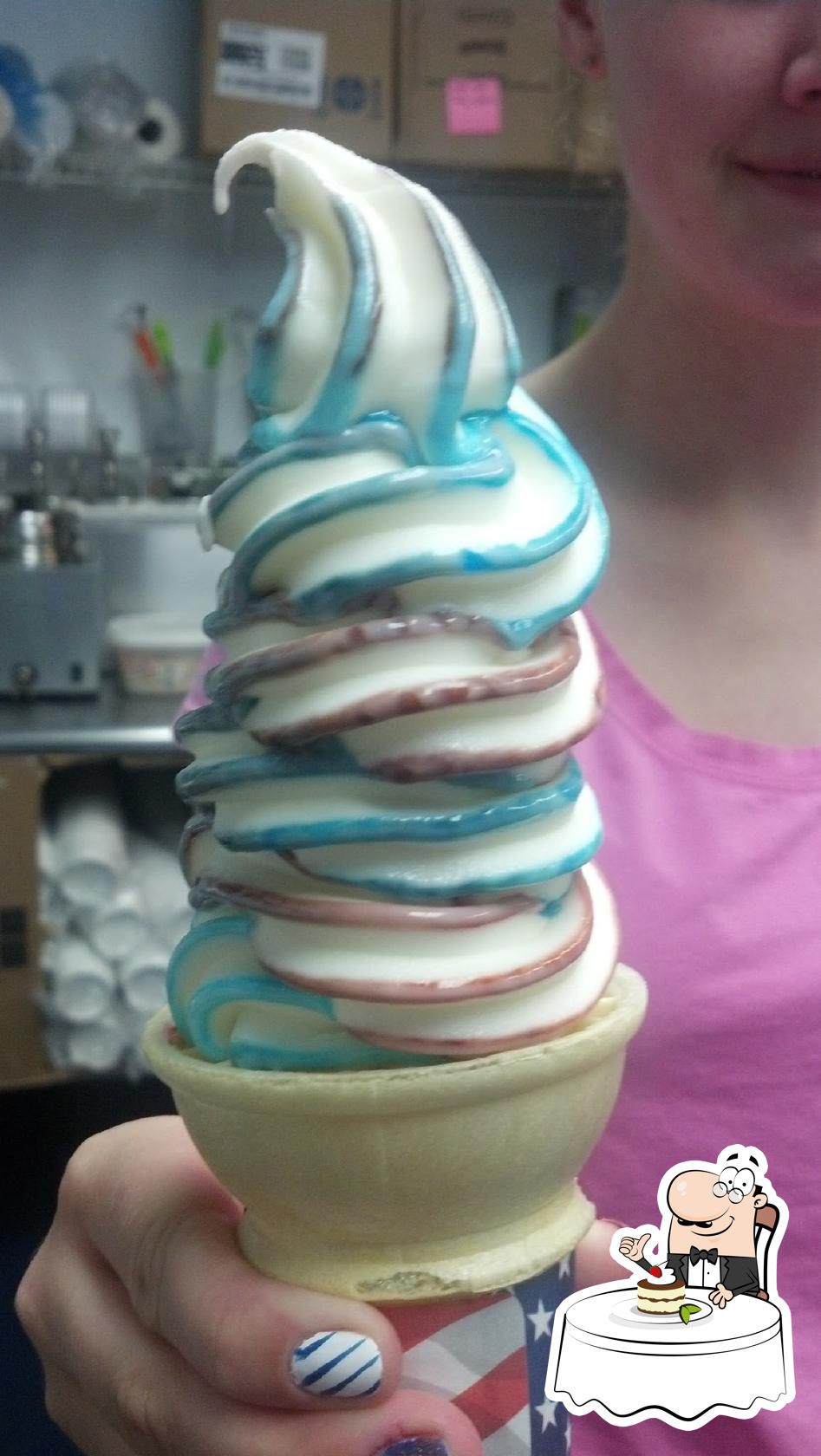 Happy Cow Ice Cream Shop, LLC - Blue goo is back!